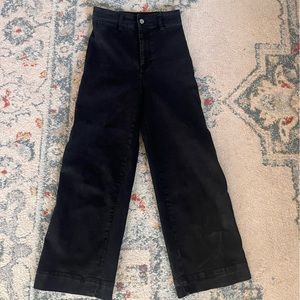 Gently used womens wide leg H&M pants